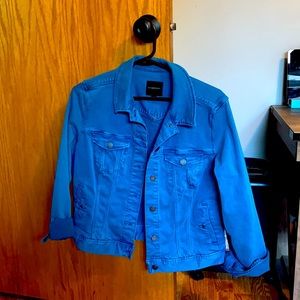 Liverpool Teal Blue Denim Jean Jacket